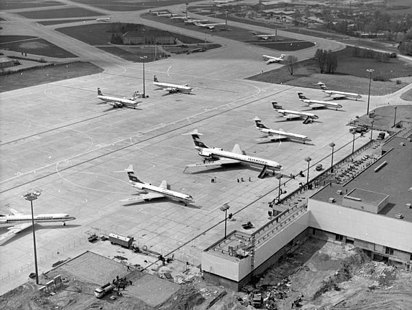 INTERFLUG Flughafen Berlin-Schönefeld im Bundesland Brandenburg, Deutschland
