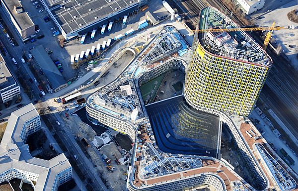 Neubau der ADAC Zentrale in München
