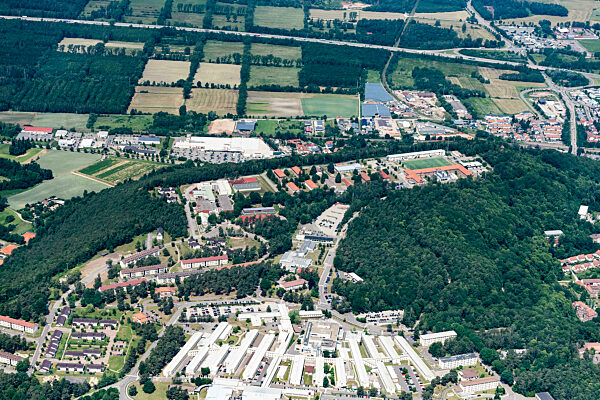 Klinikgelände des Krankenhauses Landstuhl Regional Medical Center in Landstuhl im Bundesland Rheinland-Pfalz, Deutschland