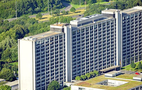 Deutsche Bundesbank in Frankfurt am Main im Bundesland Hessen