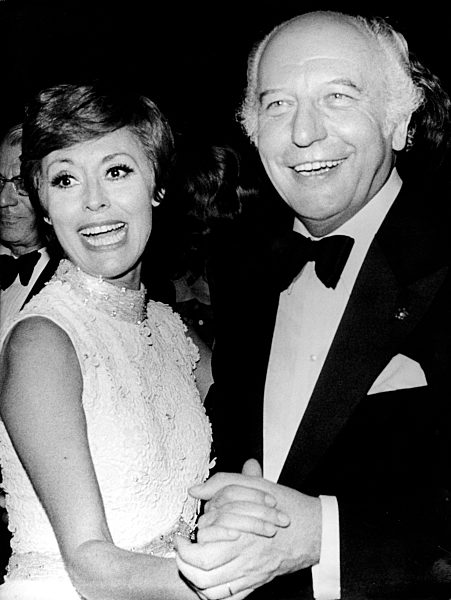 Caterina VALENTE und Walter SCHEEL, 1975