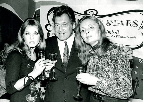 Senta BERGER, Carl MÖHNER und Ruth Maria KUBITSCHEK, 1970