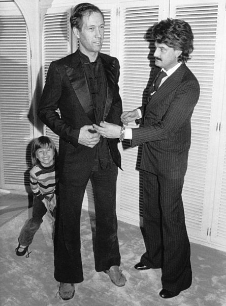 David CARRADINE sein Sohn FREE und Rudolph MOSHAMMER 1976