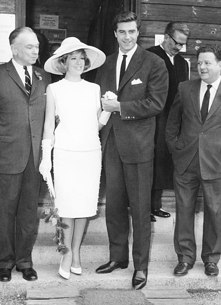 Hochzeit von Hildegard KNEF und David CAMERON 1962