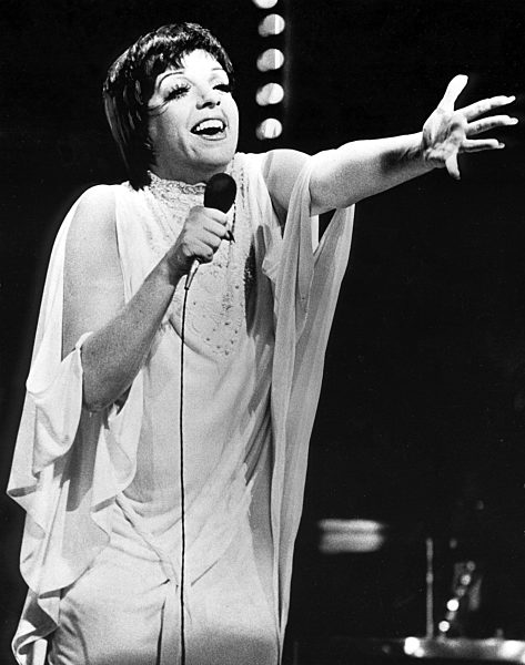 Liza MINNELLI auf der Bühne, 1972