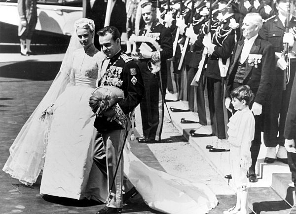 Hochzeit von Grace KELLY und Fürst Rainier III. von MONACO, 1956