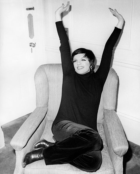 Liza MINNELLI während einer Pressekonferenz, London 1978