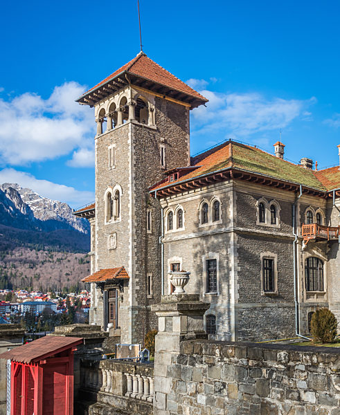 Cantacuzino Castle in Busteni Romania