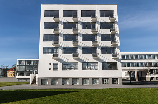 Bauhaus Dessau Rückansicht