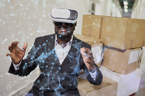 Netzwerk Visualisierung mit Virtual Reality Brille