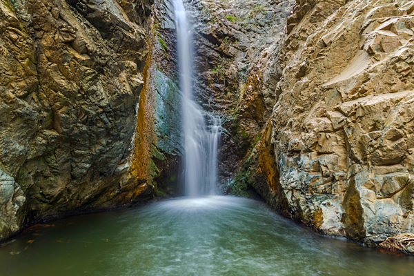 Millomeris Waterfalls in Cyprus