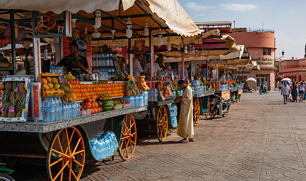 Jemaa el-Fna Stands