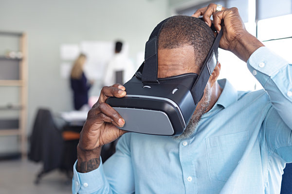 Business professional at work