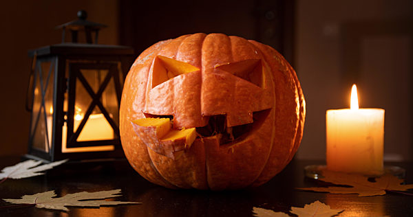 Halloween pumpkins or Jack o'Lantern