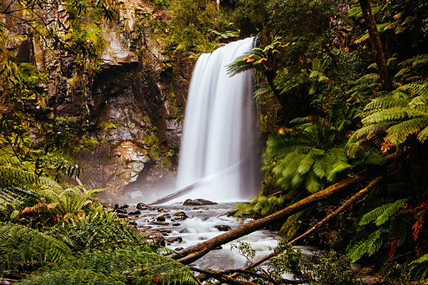 Hopetoun Falls Cape Otway in Victoria Australia