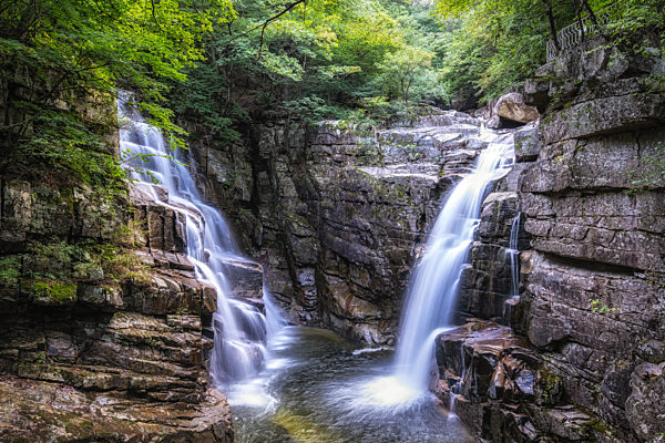 Mureung valley waterfall