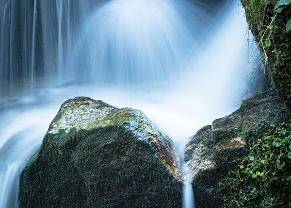 Waterfall at Canyon of Wolfes at Bad Kreuzen Austria