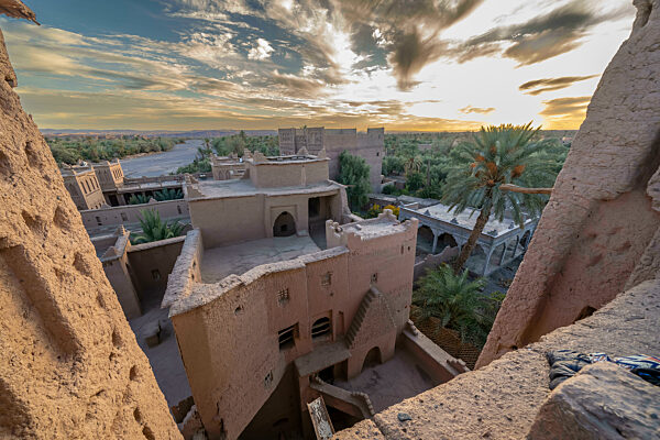 Historic Fortified Residence Of Kasbah Amridil in Morocco, Africa