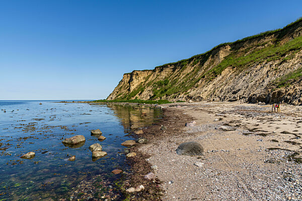 The Baltic Sea coast near Boltenhagen, Mecklenburg-Western Pomerania, Germany
