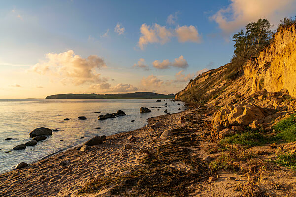 The Baltic Sea Coast in Klein Zicker, Mecklenburg-Western Pomerania, Germany