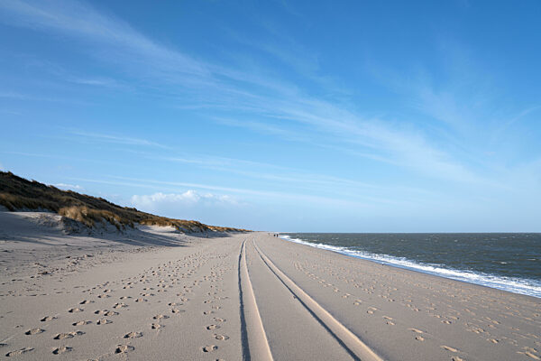 Beach of Sylt, North Frisia, Germany