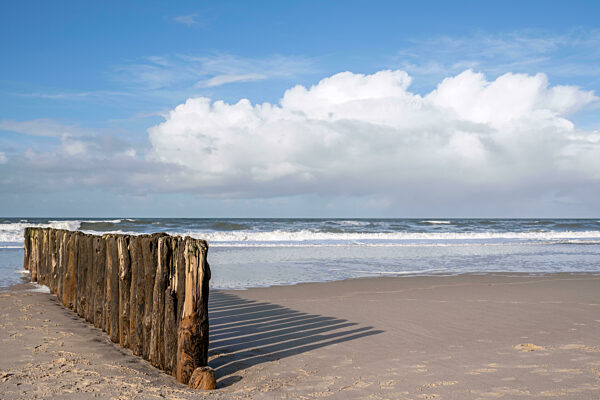 Beach of Sylt, North Frisia, Germany