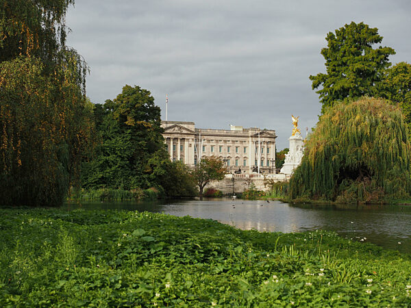 Buckingham Palace in London