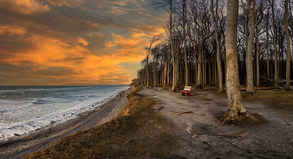 Panorama Steilküste Ostsee Nienhagen
