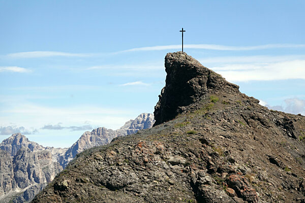 Gipfel am Padonpass