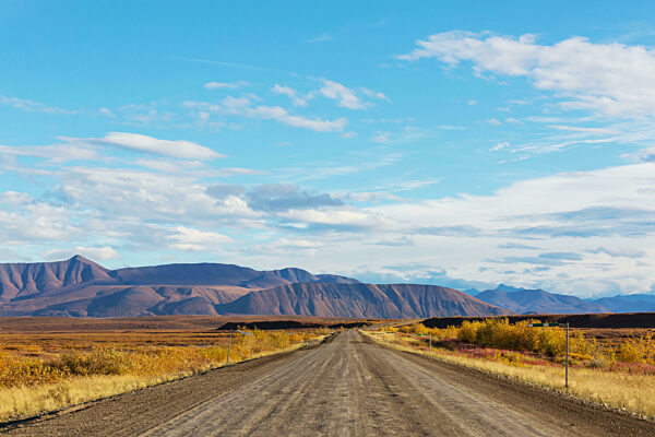 Road in tundra