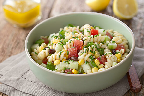 Vegan Fusilli Pasta Salad