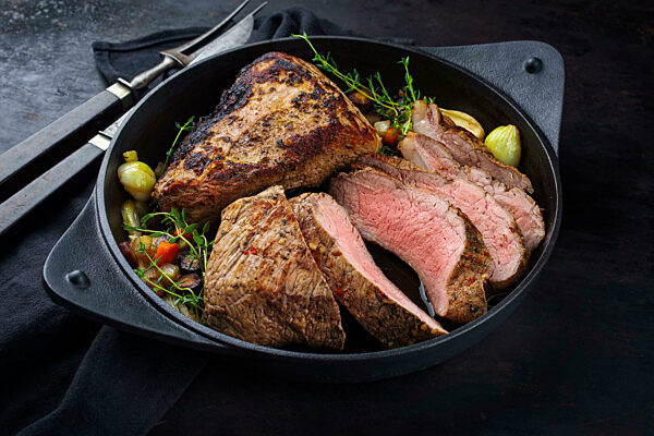 Tafelspitz roast veal with vegetables