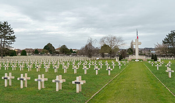 Military cemetery in Verdun