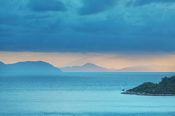 Malerische Küstenlandschaft in der Türkei