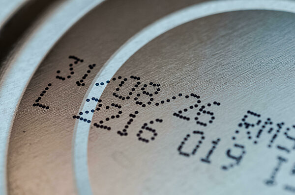 Mindesthaltbarkeitsdatum einer Dose