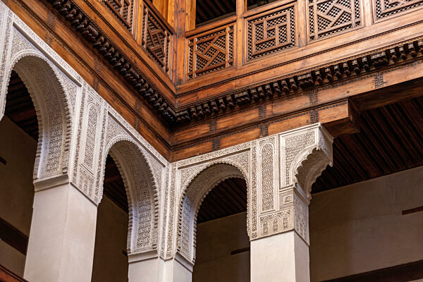 Famous Nejjarine foundouk in the medina of Fes