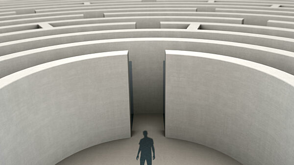 Aus dem Labyrinth herausfinden