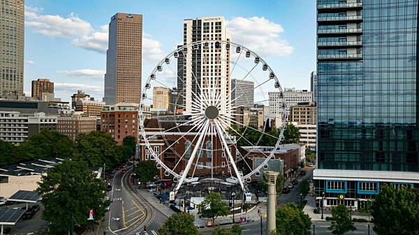 Atlanta from Above: A Metropolis of Growth, History, and Nature in the Heart of Georgia