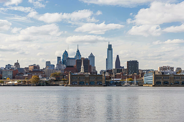 Philadelphia, Pennsylvania, USA, Skyline der Innenstadt