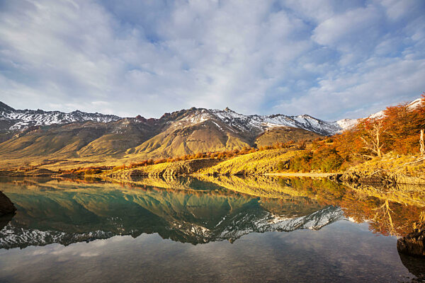 Herbstsaison in Patagonien, Südamerika, Argentinien