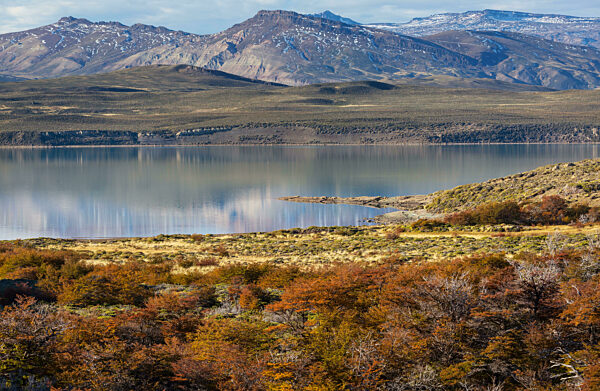 Herbstsaison in Patagonien, Südamerika, Argentinien