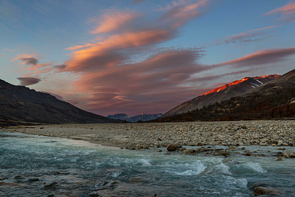Patagonia Landschaften in Süd-Argentinien. Schöne Naturlandschaften.
