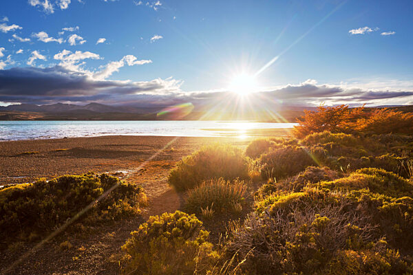Herbstsaison in Patagonien, Südamerika, Argentinien