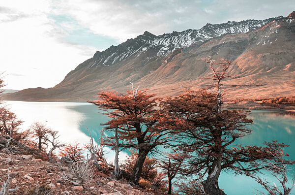 Herbstsaison in Patagonien, Südamerika, Argentinien