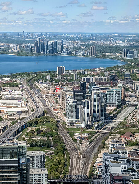 Skyline und StraÃenansichten der Stadt Toronto