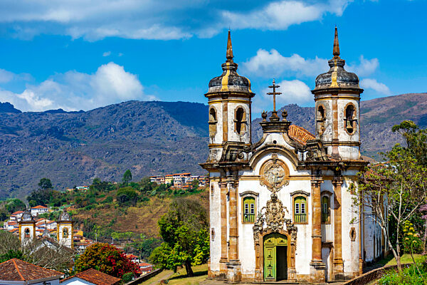 Berühmte Barockkirche aus dem 18. Jahrhundert