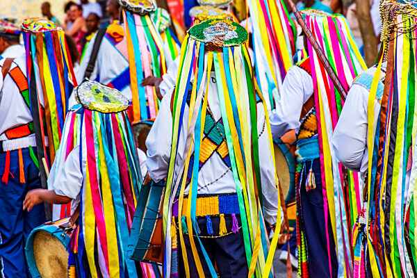 Congado-Parade durch die Straßen