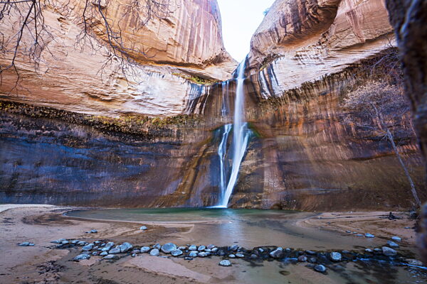 Lower Calf Creek fällt Grand Staircase - Escalante National Monument, Utah, USA