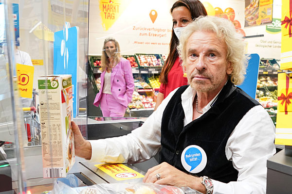 Th. Gottschalk  - "Deutschland rundet auf" beim Netto-Markt in Rastatt