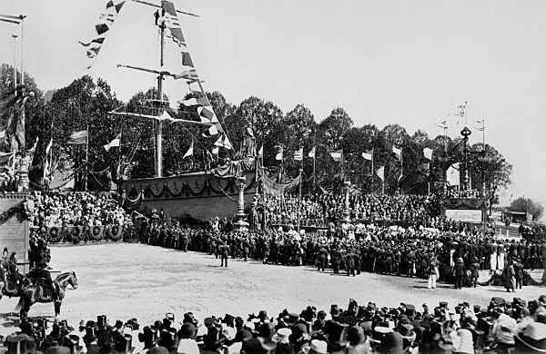 Historisches Kiel - Grundsteinlegung Nord-Ostsee Kanal